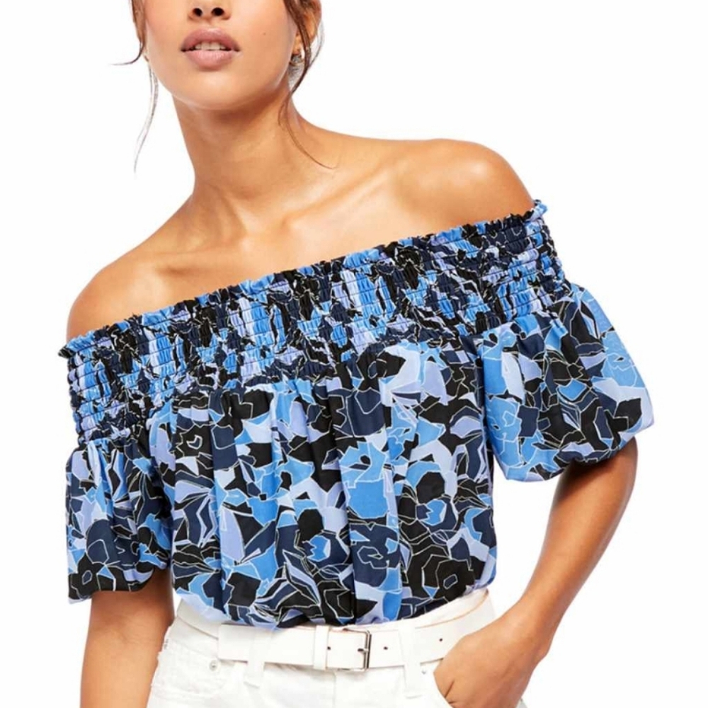 🌸Free People Technicolor Bubble Top🌸